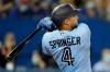 Frank Gunn - THE CANADIAN PRESS file photo
George Springer, the big-ticket outfielder signed last off-season, is the only Blue Jays on the books beyond 2023.