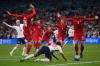 LAURENCE GRIFFITHS - POOL/AFP via GETTY IMAGES
The penalty that followed England's Raheem Sterling going to the ground decided Wednesday’s semifinal between Denmark and England.