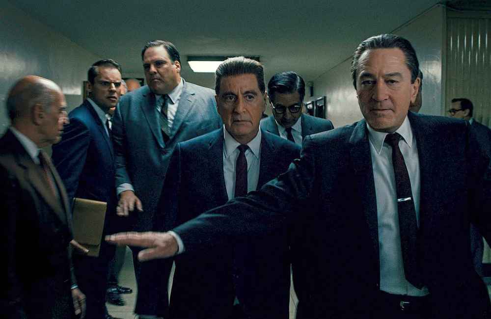 Bloomberg Netflix
Al Pacino (center) and Robert De Niro (right) in Martin Scorsese's new film,