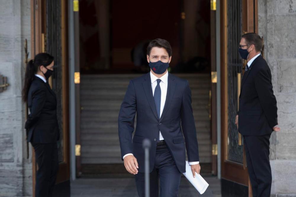 Justin Tang - THE CANADIAN PRESS
Liberal Leader Justin Trudeau leaves Rideau Hall on Aug. 15 after meeting with Governor General Mary Simon to ask her to dissolve Parliament, triggering an election. Christopher Alcantara and Jason Roy write that there doesn’t seem to be any justifiable reason to return to the polls — Parliament appeared to be functioning quite well in terms of accomplishing the government’s legislative agenda.