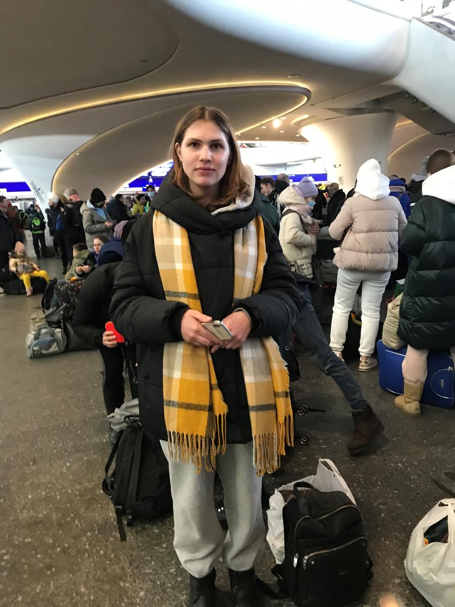 Tonda MacCharles - Toronto Star
Polina Staseoskaya, a 17-year-old from Kharkiv, is alone.