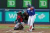 Mike Carlson - The Associated Press
Vladimir Guerrero Jr., doubling in a run against Boston in the first inning Wednesday, has paced the Blue Jays’ offence through the first quarter of the season.