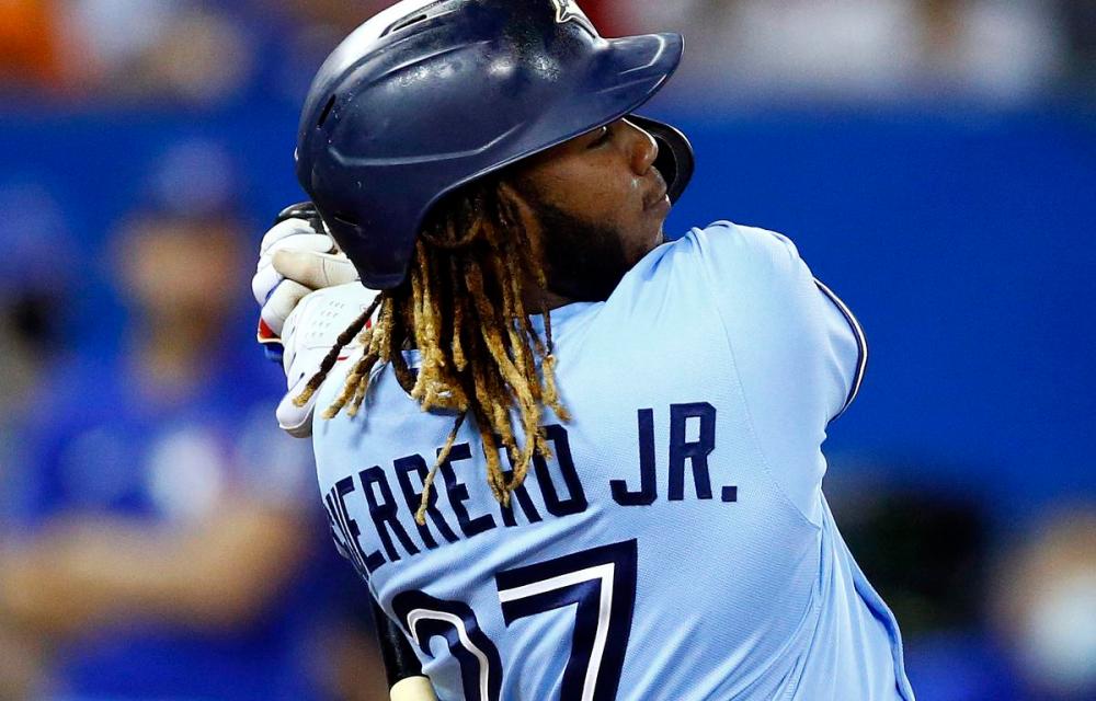 Vaughn Ridley - Getty Images
No, he can’t pitch, but Vladimir Guerrero Jr. is doing other things that even the presumptive frontrunner for American League MVP can’t match.
