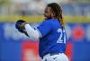 Steve Nesius - THE CANADIAN PRESS
Toronto Blue Jays’ Vladimir Guerrero Jr. loosens up before a spring training baseball game against the Detroit Tigers, in Dunedin, Fla., on March 25, 2021. He reportedly lost more than 40 pounds in the off-season.