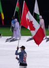 Rick Madonik - Toronto Star
Gold medallist and flag-bearer Damian Warner led about 120 Canadian athletes into the stadium at the Tokyo Olympics.