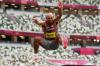 David J. Phillip - The Associated Press
Damian Warner led all decathletes with a long jump of 8.24 metres Wednesday, a distance that would have earned bronze in the men’s long-jump competition earlier in the week.