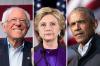 - MARK RALSTON/AFP via Getty Images; JEWEL SAMAD/AFP/Getty Images; and ELIJAH NOUVELAGE/AFP via Getty Images
Bernie Sanders, Hillary Clinton and Barack Obama have all offered their endorsements ahead of Canada’s federal election on Sept. 20.