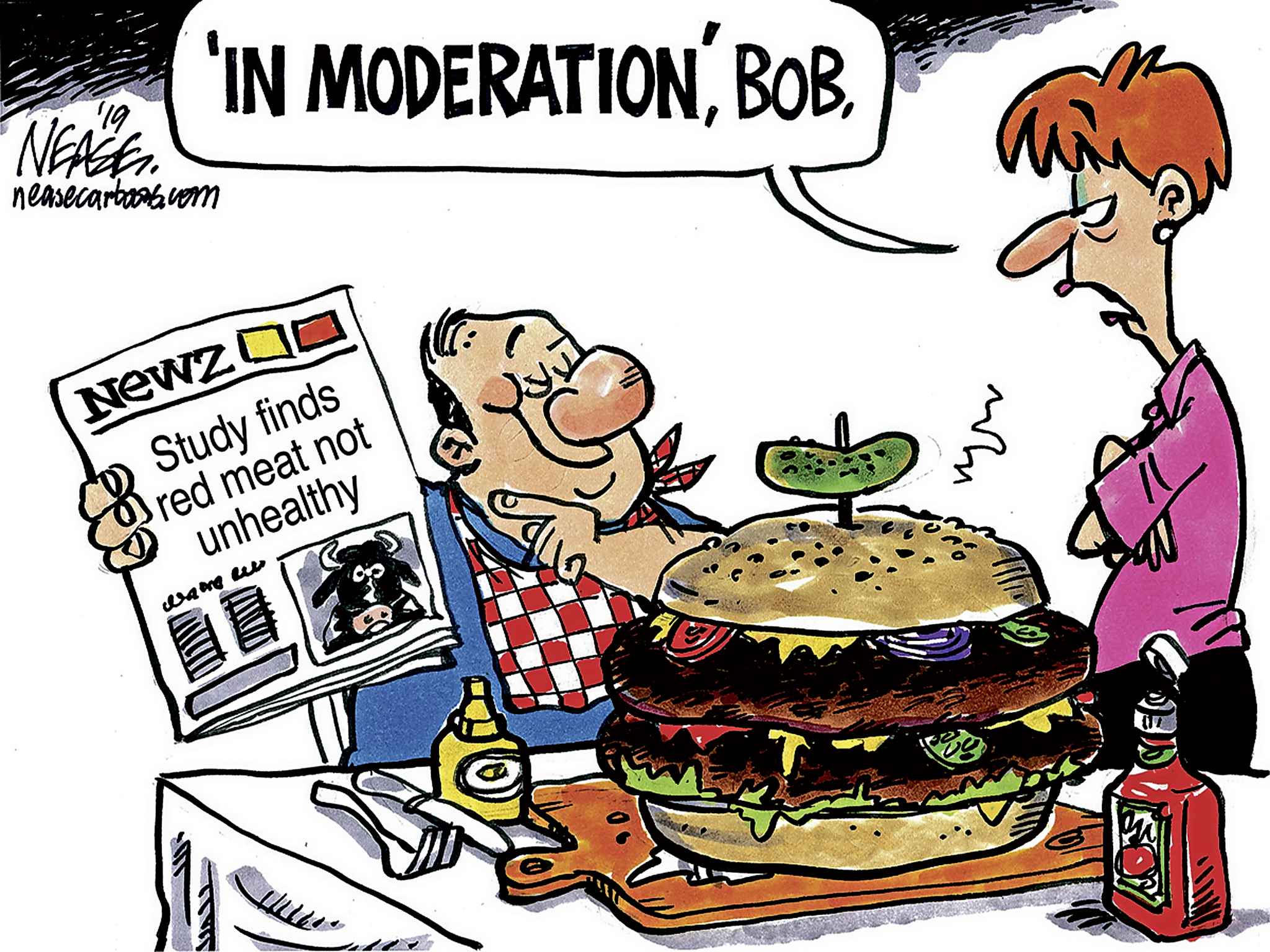 Editorial cartoon for Oct. 2, 2019