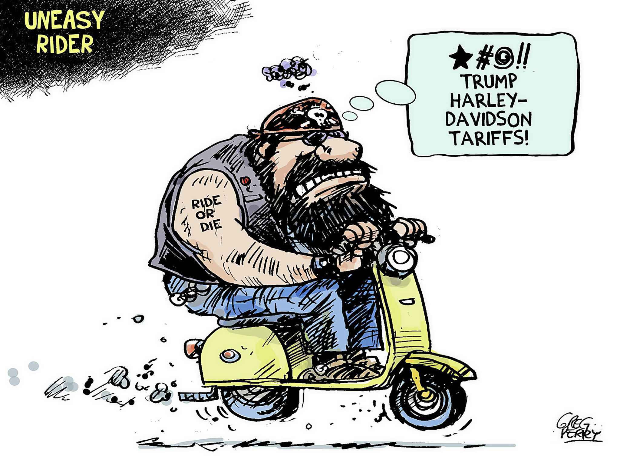 Editorial cartoon for July 3, 2018