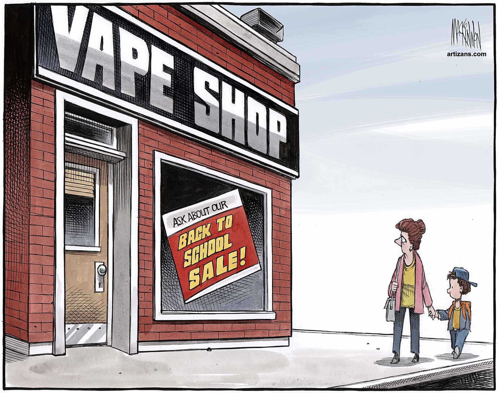 Editorial cartoon for Sept. 4, 2019