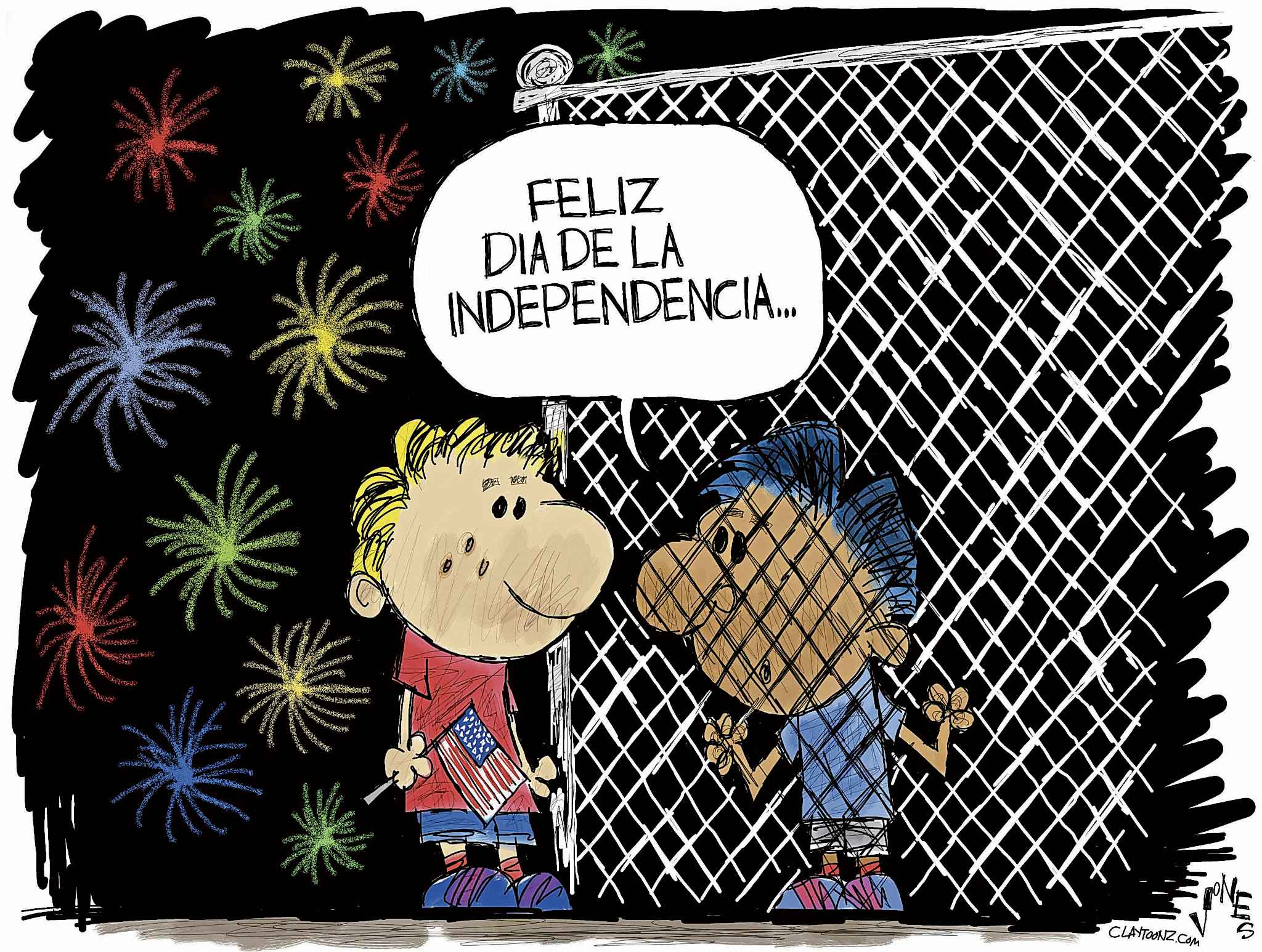Editorial cartoon for July 5, 2018