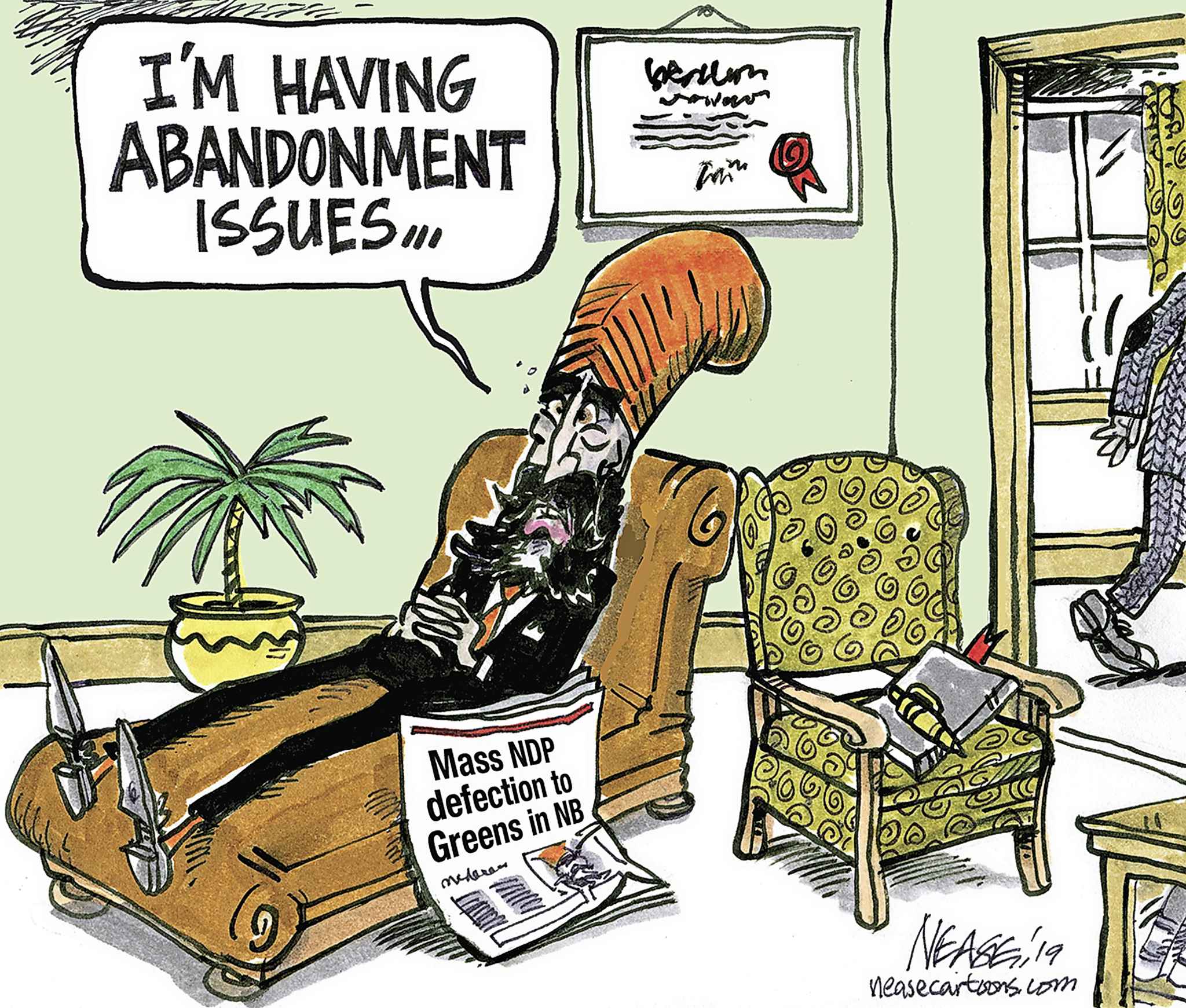 Editorial cartoon for Sept. 5, 2019