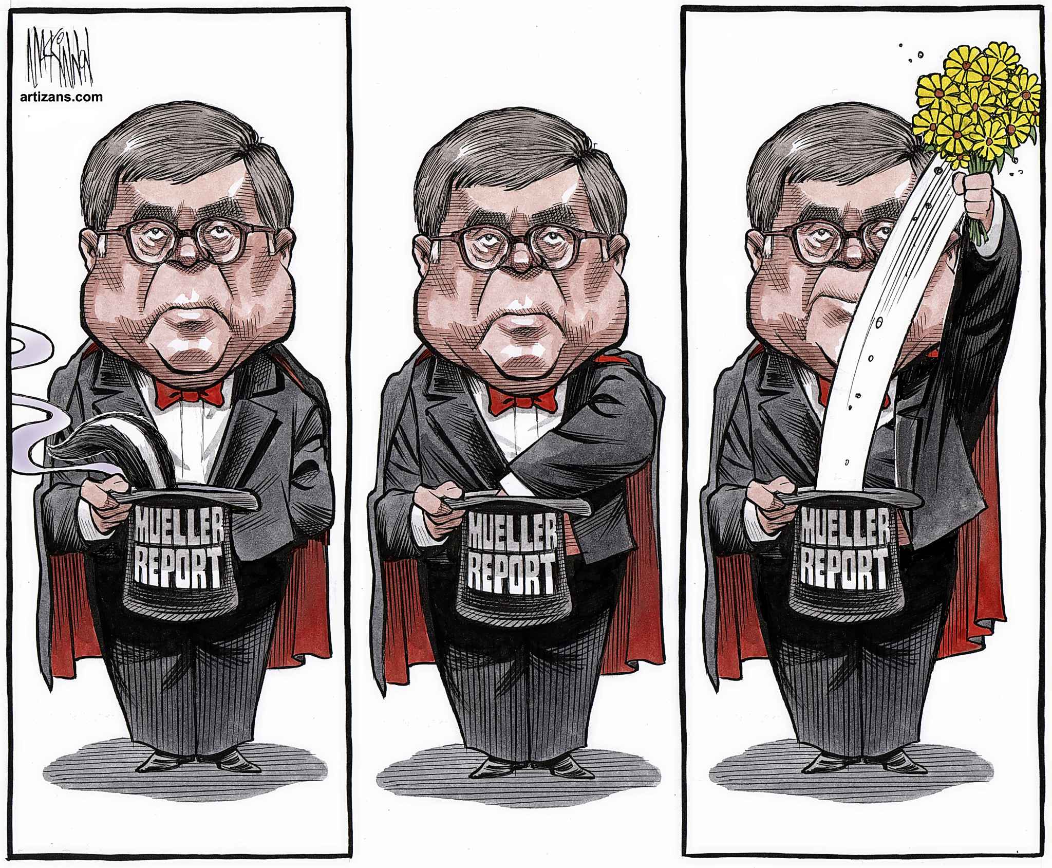 Editorial cartoon for May 6, 2019
