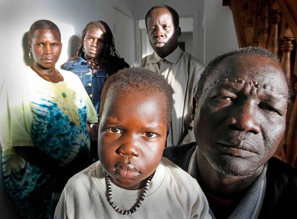 Sudanese immigrant Open Obeing and his family struggle to find housing for the nine members during a rental crisis in 2008.