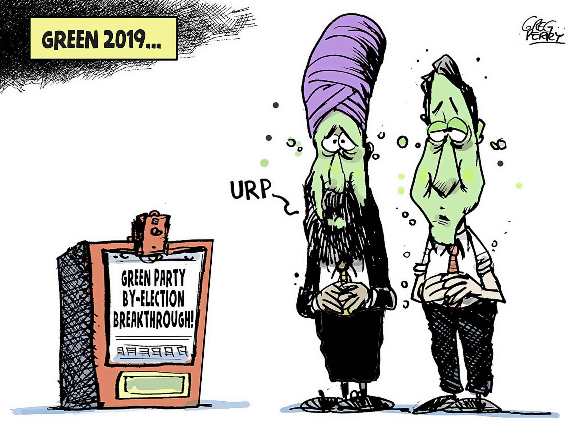Editorial cartoon for May 10, 2019