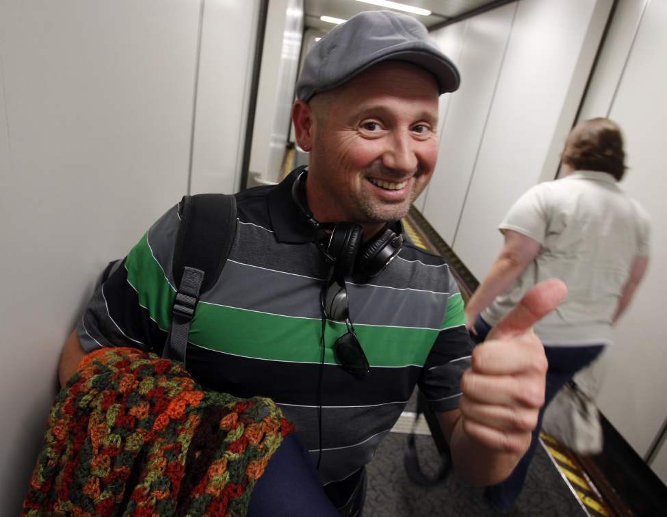 BORIS MINKEVICH / WINNIPEG FREE PRESS
Lyle Buckingham, a Winnipegger living and working in Columbus, Ohio is going to the game Tuesday night.