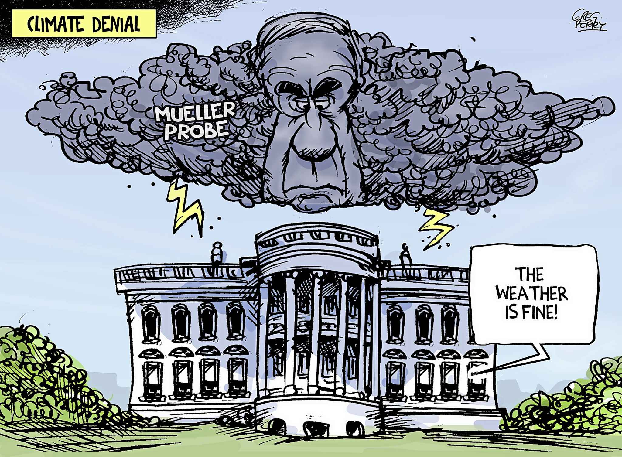 Editorial cartoon for Dec. 12, 2018