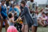 JESSICA BURTNICK / WINNIPEG FREE PRESS
SATURDAY, JULY 13 — A family dances together at the Big Blue stage.