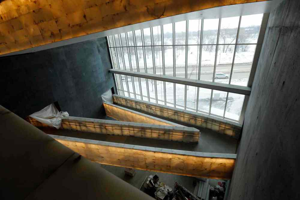 KEN GIGLIOTTI / WINNIPEG FREE PRESS
Overlooking the Hall of Hope.