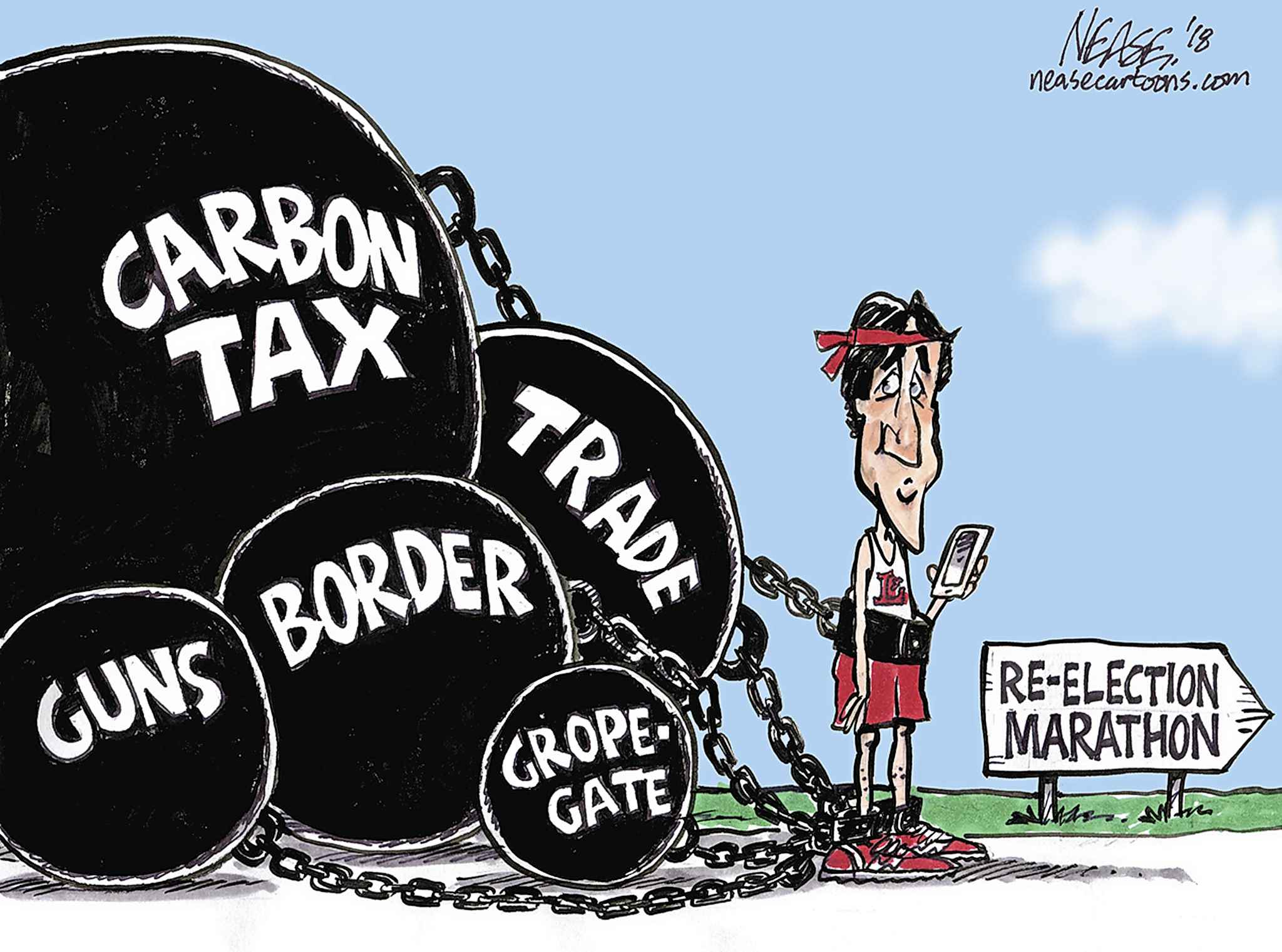 Editorial cartoon for Aug. 14, 2018