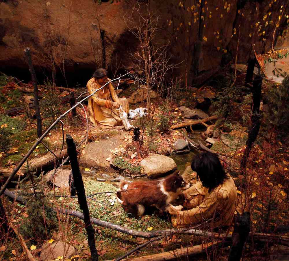 The Manitoba Museum. There are several life size scenes of how Manitoba's lived in the old days. BORIS MINKEVICH/WINNIPEG FREE PRESS