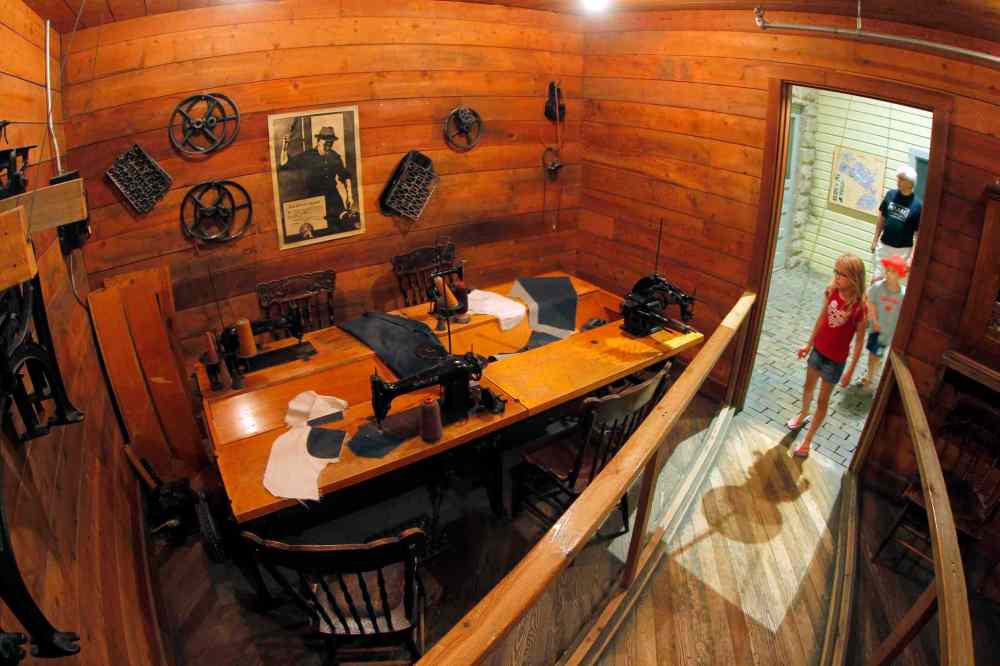 The Manitoba Museum. The railroad village shows how the shops looked like in the early settled Manitoba. BORIS MINKEVICH/WINNIPEG FREE PRESS