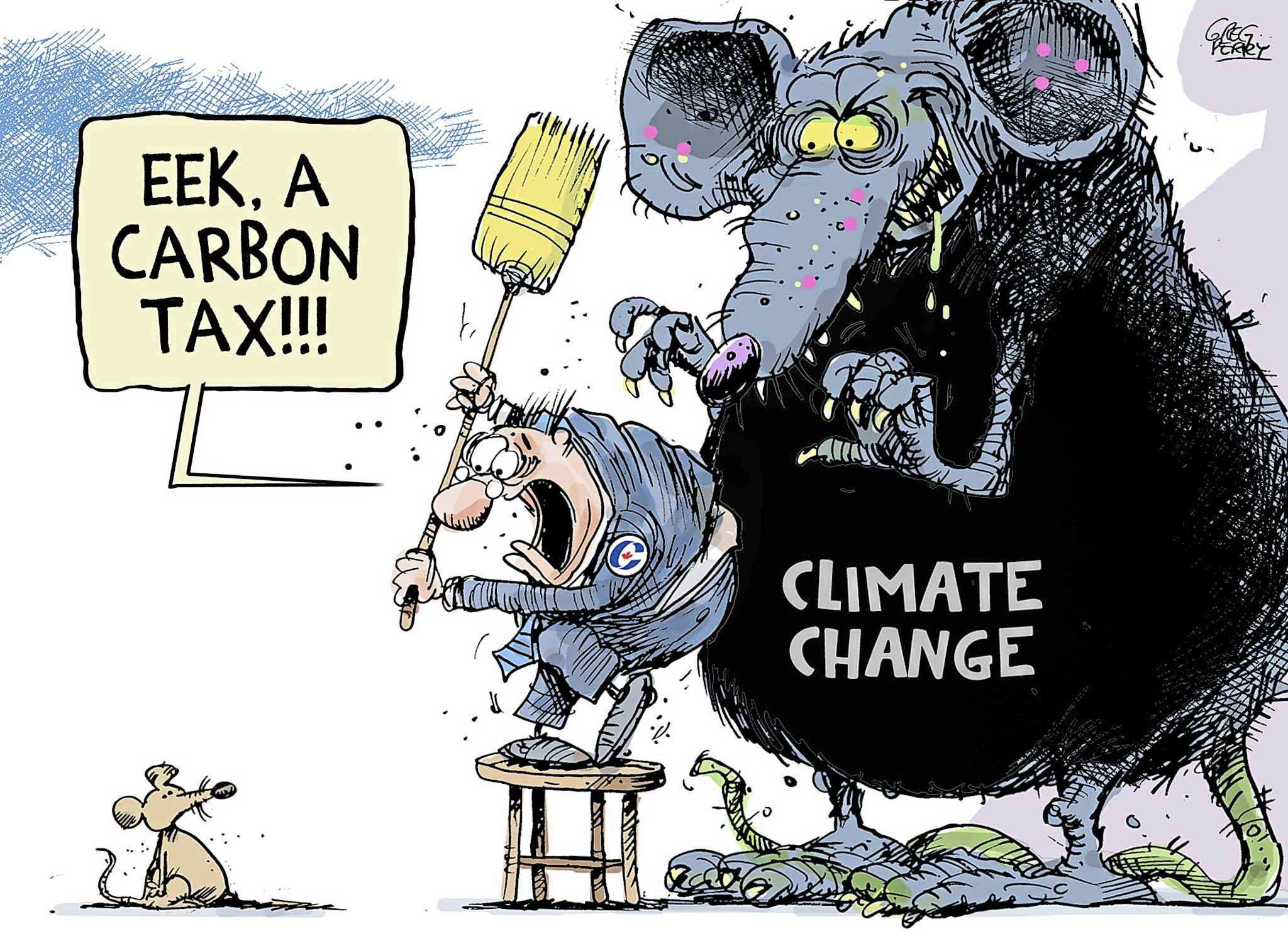 Editorial cartoon for Oct. 15, 2018