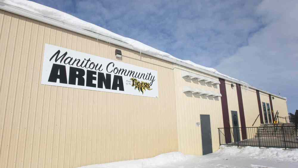 JOE BRYKSA / WINNIPEG FREE PRESS The Manitou Community Arena