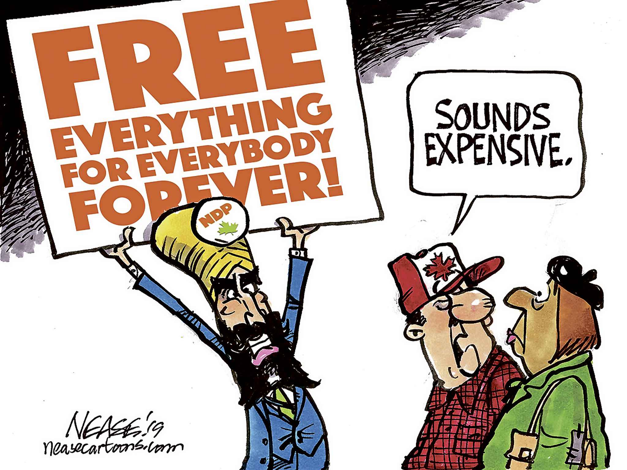 Editorial cartoon for Sept. 17, 2019