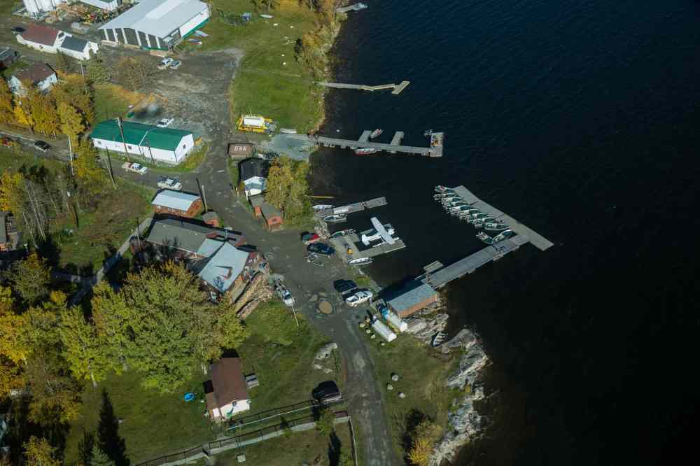 God’s Lake Narrows from the air Winnipeg Free Press
