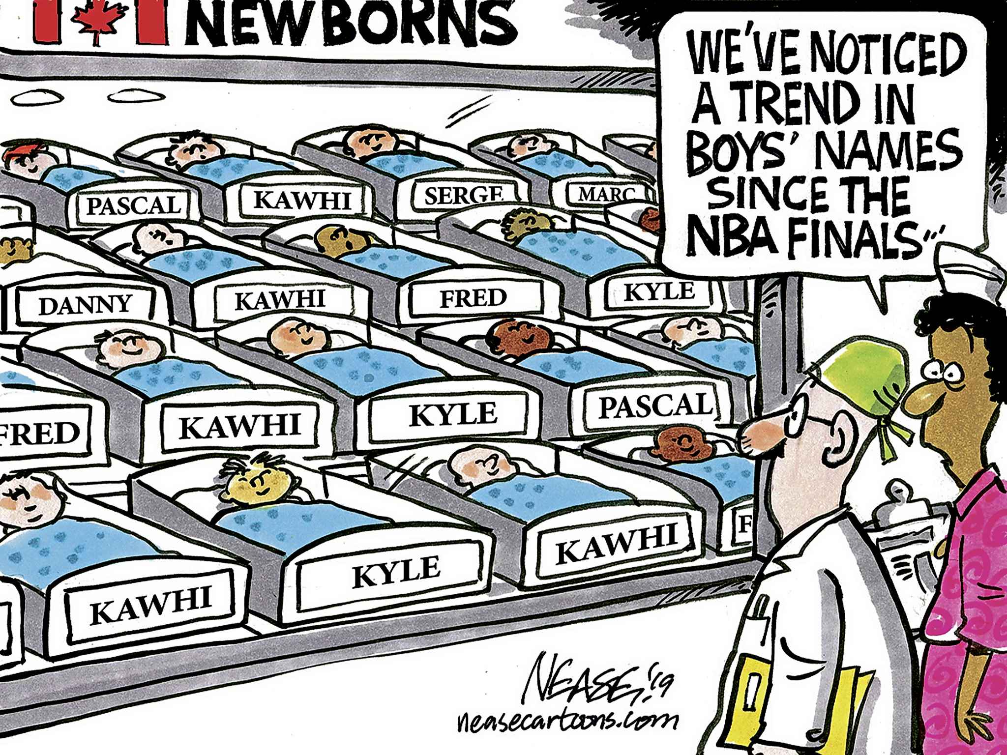 Editorial cartoon for June 18, 2019
