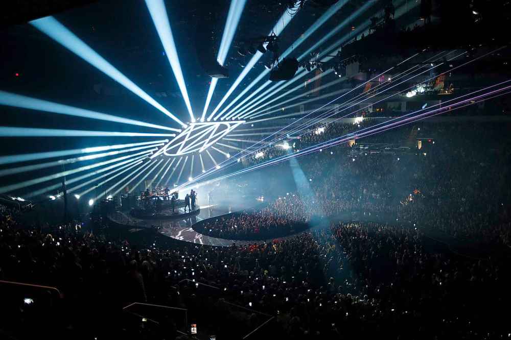 JOHN WOODS / WINNIPEG FREE PRESS
Justin Timberlake plays at Bell MTS Place in downtown Winnipeg Monday, February 4, 2019.