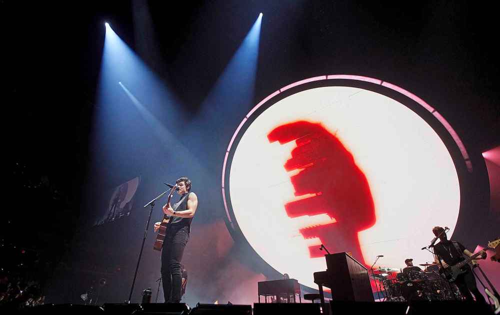 Shawn Mendes in concert at Bell MTS Place Wednesday.