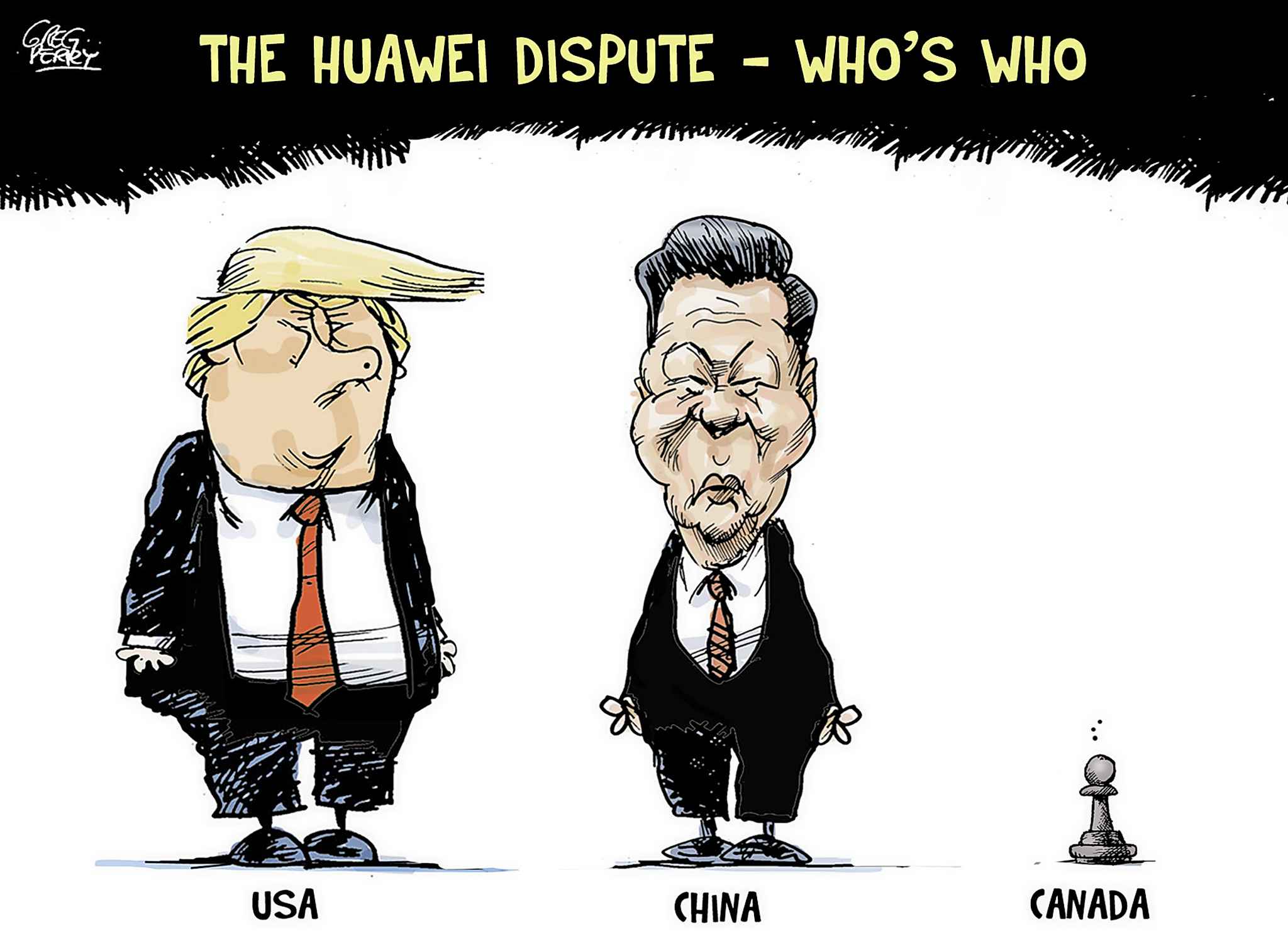 Editorial cartoon for Dec. 19, 2018