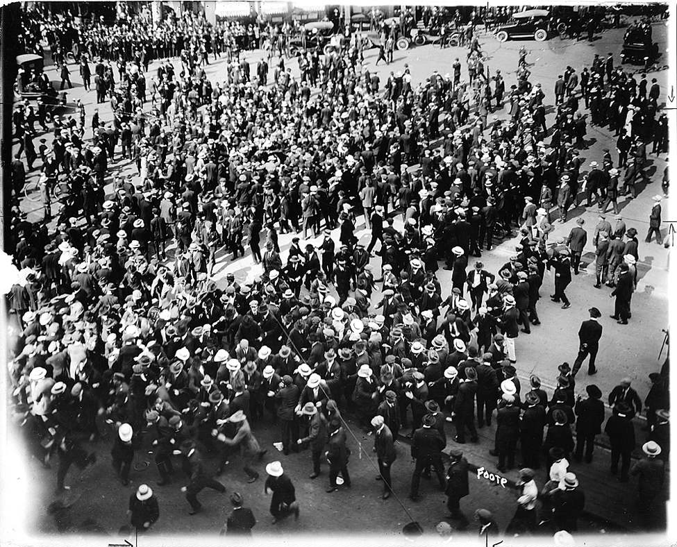 L. B. Foote / Winnipeg Free Press Archives
1919 strike
Tuesday afternoon, June 10