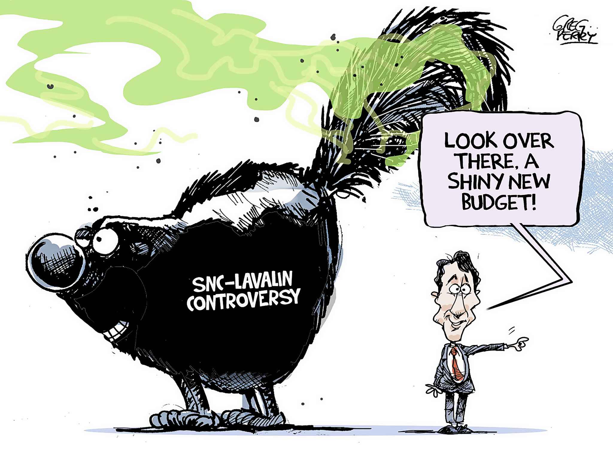 Editorial cartoon for March 20, 2019