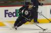 (WAYNE GLOWACKI / WINNIPEG FREE PRESS)
Defencemen Arturs Kulda at the Winnipeg Jets morning practice Monday. Kulda he was recalled along with Forward Jason Jaffray from the St. John's IceCaps.