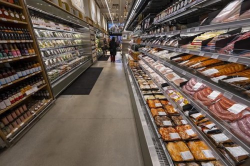 Groceries are shown at a store in Toronto on Wednesday February 2, 2022. Experts and advocates anticipate that more Canadians could be at risk of going hungry as inflation continues to outpace many consumers' grocery budgets. THE CANADIAN PRESS/Frank Gunn