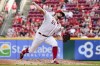 Cincinnati Reds starting pitcher Graham Ashcraft throws during the third inning of the team's baseball game against the Washington Nationals on Thursday, June 2, 2022, in Cincinnati. (AP Photo/Jeff Dean)