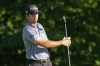 Davis Riley watches his drive on the 14th hole during the second round of the Memorial golf tournament Friday, June 3, 2022, in Dublin, Ohio. (AP Photo/Darron Cummings)