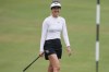 Michelle Wie West walks to the 18th green during the second round of the U.S. Women's Open golf tournament at the Pine Needles Lodge & Golf Club in Southern Pines, N.C. on Friday, June 3, 2022. (AP Photo/Chris Carlson)