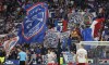 France fans cheer their team during the UEFA Nations League soccer match between France and Denmark at the Stade de France in Saint Denis near Paris, France, Friday, June 3, 2022. (AP Photo/Jean-Francois Badias)