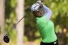 Minjee Lee, of Australia, hits the ball off the 12th tee during the final round of the U.S. Women's Open golf tournament at the Pine Needles Lodge & Golf Club in Southern Pines, N.C., on Sunday, June 5, 2022. (AP Photo/Chris Carlson)