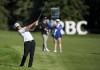 Canadian Corey Conners hits his approach shot on the 17th fairway during the Canadian Open Pro-Am in Toronto on Wednesday, June 8, 2022. THE CANADIAN PRESS/Nathan Denette