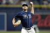 Tampa Bay Rays starting pitcher Shane McClanahan delivers to the St. Louis Cardinals during the first inning of a baseball game Thursday, June 9, 2022, in St. Petersburg, Fla. (AP Photo/Chris O'Meara)