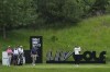 Charles Schwartzel of South Africa tees off the 14th hole during the first round of the inaugural LIV Golf Invitational at the Centurion Club in St Albans, England, Thursday, June 9, 2022. (AP Photo/Alastair Grant)