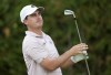 Canadian Aaron Cockerill watches his tee shot the 13th hole during round one of the Canadian Open at St. George's Golf and Country Club in Toronto on Thursday, June 9, 2022. THE CANADIAN PRESS/Nathan Denette