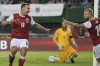 Austria's Andreas Weimann, left, celebrates after scoring the opening goal with Konrad Laimer during the UEFA Nations League soccer match between between Austria and France at the Ernst Happel Stadion in Vienna, Austria, Friday, June 10, 2022. (AP Photo/Michael Gruber)