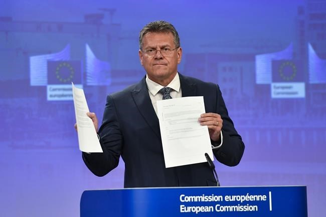 Jun 2022: EU sues UK over move to rewrite post-Brexit trade rules