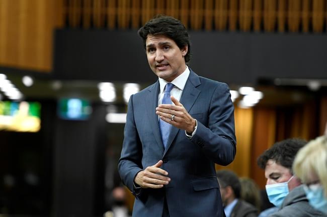 Prime Minister Justin Trudeau rises during Question Period in the House of Commons on Parliament Hill in Ottawa on Tuesday, May 31, 2022. Prisons are badly failing to comply with solitary confinement laws and regularly violating prisoners' rights, a new report by a group of Canadian senators alleges. The Liberal government signalled that Bill C-83, passed in 2019, would put an end to the practice of solitary confinement.THE CANADIAN PRESS/Justin Tang